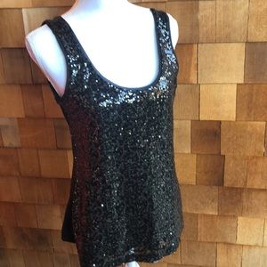 💜💜BANANA REPUBLIC💜💜 Sequined Tank